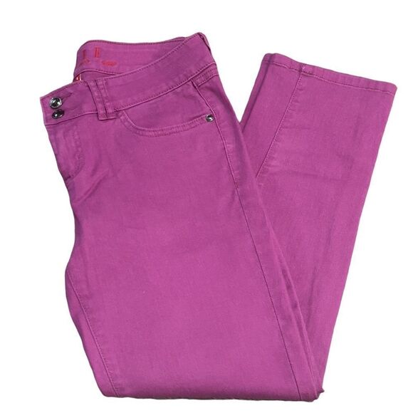 Elle Purple Jeans Size 6 - Picture 1 of 14